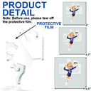 Gift For Yourself,Happy,Christmas,Gift For Women,Non-Eng - 3D Effect Volleyball Girl - Personalized Custom Shaped Acrylic Ornament