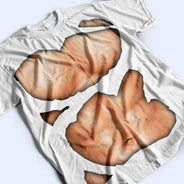 Gift For Bestie, Humorous, Beach, Summer, Icon - 3D Funny Bikini Body Muscle Six Packs - Personalized Full Print T Shirt