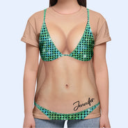 Gift For Bestie,Humorous,Beach,Summer,Icon - 3D Funny Body Disco Party - Personalized Full Print T Shirt