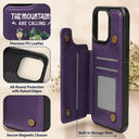 Gift For Yourself, Camping - The Campsite Is Calling - Personalized Leather Flip Wallet Phone Case