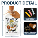 Camping,Campsite,Gift For Couples,Happy,Gift For Husband,Gift For Girlfriend,Gift For Boyfriend,Gift For Wife - 3d Couple Making Memories One Campsite - Personalized Short Bottle Light