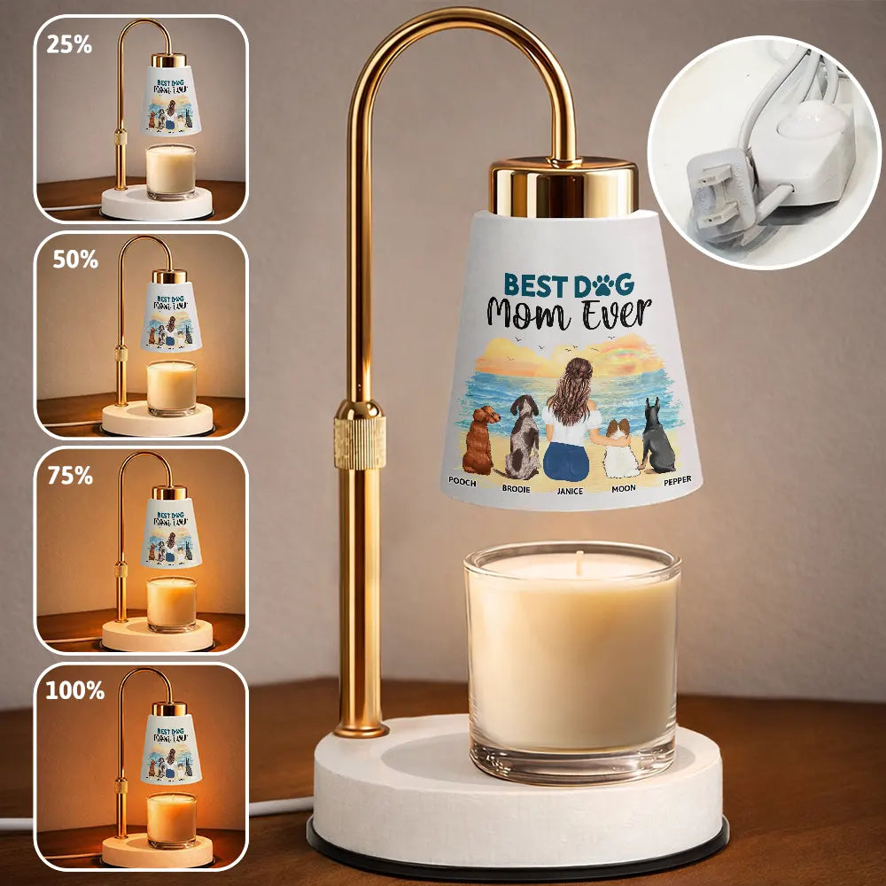 Dog Lovers, Love - A Bond That Can't Be Broken Dog Lover - Personalized Truncated Cone Candle Warmer