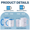 Gift For Colleagues,Christmas,Proud,Crossword - Crossword 3D Inflated Effect Best Team Ever Never Forget The Difference You Make - Personalized Mug