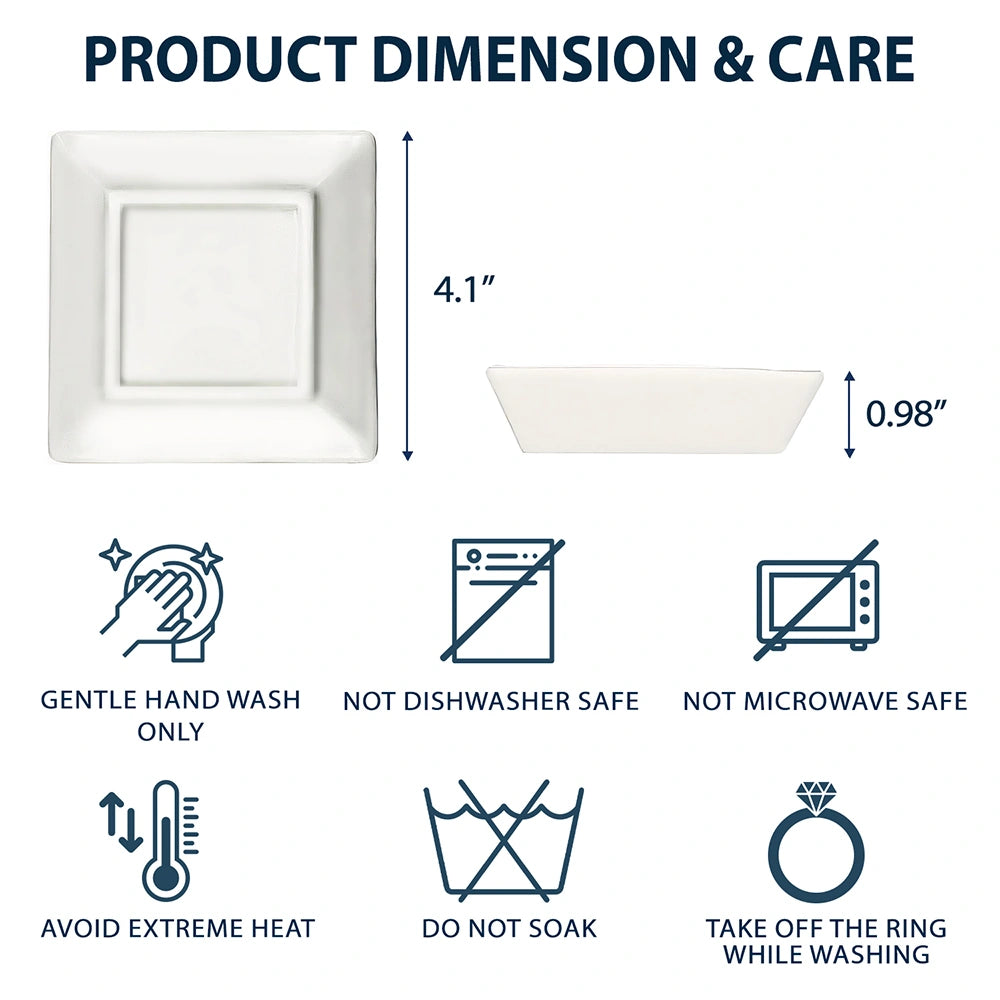 Gift For Bestie,Old Best friends,Happy - A Friend Is God's Way Of Making Sure We Never Walk Alone - Personalized Ring Dish