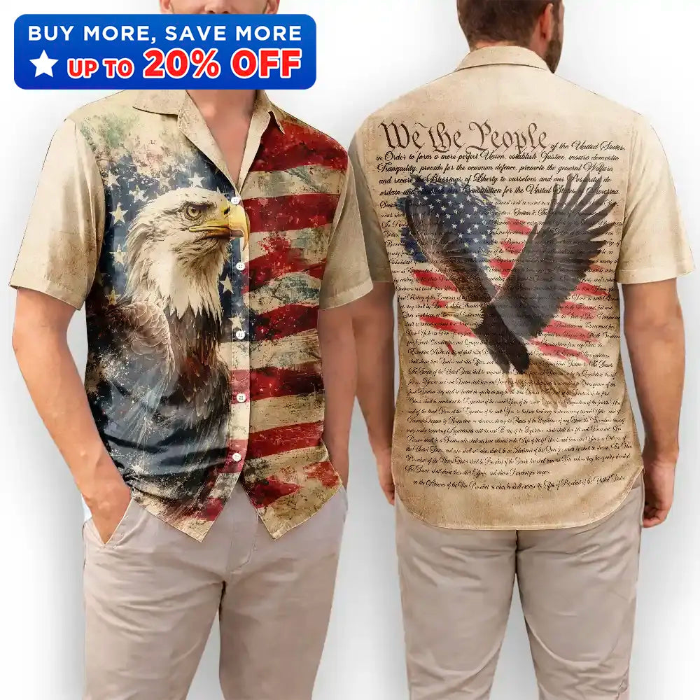 We The People America 250th Anniversary -  Hawaiian Shirt