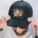 Independence Day,America 250th,Gift For Yourself,Happy,No Custom,Gift For Women,Gift For Men - 250th Anniversary US Liberty Bell Eagle - Vintage Washed Denim Cap