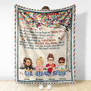To My Mom For All The Times That I Forget To Thank You - Birthday, Loving Gift For Mommy, Mother, Grandma, Grandmother - Personalized Custom Fleece Blanket