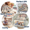 To My Mom For All The Times That I Forget To Thank You - Birthday, Loving Gift For Mommy, Mother, Grandma, Grandmother - Personalized Custom Fleece Blanket