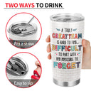 You Are The Reason I Don't Punch People At Work Colorful - Funny, Anniversary, Birthday Gifts For Colleagues, Coworker, Besties - Personalized Tumbler
