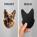 Custom Photo Funny Face Kids Pet - Gift For Parents, Grandparents, Pet Lovers - Personalized Magnet