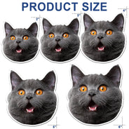 Custom Photo Funny Face Kids Pet - Gift For Parents, Grandparents, Pet Lovers - Personalized Magnet