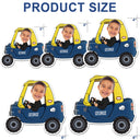 Custom Photo Funny Kid Driver - Gift For Children, Grandkids, Parents, Grandparents - Personalized Magnet