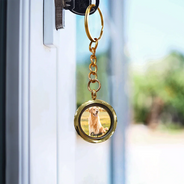 Custom Photo In Loving Memory Of My Beloved Dog, Cat, Family - Personalized Keepsake Keychain