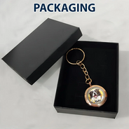 Custom Photo In Loving Memory Of My Beloved Dog, Cat, Family - Personalized Keepsake Keychain