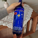 Gift For Bestie - Birth Flower Grow An Old Friend Bestie - Personalized Bottle Light