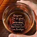 Gift For Couples, Gift For Husband, Gift For Boyfriend - I Love Your Face Especially When It's Between My Legs - Personalized Engraved Whiskey Glass

