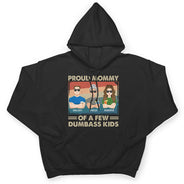 Proud Mother Of A Few Kid & Adult Flat Art - Funny Gift For Mom, Mother, Grandma - Personalized T Shirt