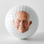 Custom Photo I'm Not Retired - Gift For Dad, Father, Grandpa, Golfer, Golf Lover - Personalized Golf Ball