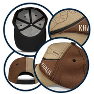 Gift For Father,Dad - Children,Gift For Grandpa,Grandpa - Grandkids,Happy - Fist Bump, Best Friends For Life - Personalised Classic Cap