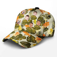 Custom Photo Funny Family Pet Face - Personalized Classic Cap