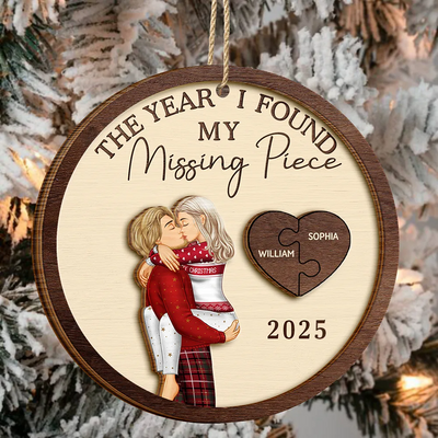 2-Layered Wooden Ornament
