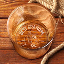Gift For Father,Dad - Children,Gift For Husband,Funny - Best Dad Ever Pet And Children Hand Punch - Personalized Engraved Whiskey Glass