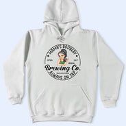 Funny,New Mom,Pregnant Mom,Gift For Mother,Gift For Wife - Mama's Boobery Brewing Co - Personalized T Shirt
