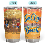 Here's To Another Year Of Bonding Over Alcohol Sunset Beach Summer Vacation Best Friends - Bestie BFF Gift - Personalized Custom Tumbler