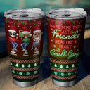 Here's To Another Year Of Bonding Over Alcohol Christmas Best Friends - Bestie BFF Gift - Personalized Custom 30 Oz Tumbler