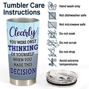 I Can't Believe You Are Leaving - Leaving Gifts For Colleagues, Coworkers - Personalized Custom Tumbler