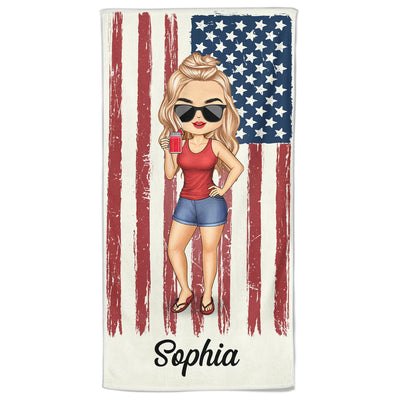 America's 250th Anniversary Beach Towel