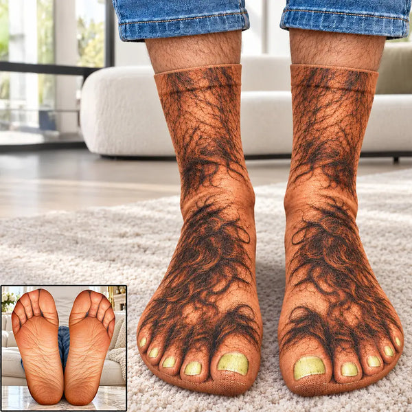 Gift For Women,Gift For Yourself,Gifts For Her,Humorous,Icon,Top Market - Funny Gag Gift For Husband Wife Friends Coworkers - Personalized Ugly Feet Socks