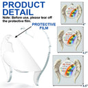 Christmas,Memorial,Sad,Pet Lovers,Dog Lovers,Cat Lovers - A Piece Of My Heart Is At The Rainbow Bridge - Personalized Custom Shaped Acrylic Ornament