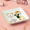 A Sweet Ending To A New Beginning - Personalized Ring Dish