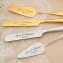 Romantic,Gift For Couples,Wedding,Custom Text - A Sweet Slice Of Forever - Personalized Cake Cutting Set
