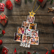 Custom Family Photo - Gift For Family - Personalized Custom Shaped Acrylic Ornament