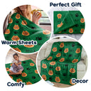 Custom Photo Pet Name Blanket - Gift For Pet Lovers - Personalized Fleece Blanket