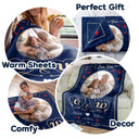 Custom Photo I Love You - Loving Gift For Couples - Personalized Fleece Blanket, Sherpa Blanket