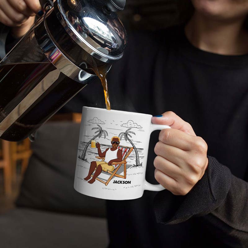Officially Retired Let The Fun Begin - Personalized Mug