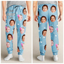 Custom Photo,Gift For Mother,Gift For Grandma,Love - Custom Photo Best Mom Grandma Ever - Personalized Pajama Pants