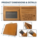 Gift For Couples, Gift For Husband, Gift For Boyfriend - I Licked It So It's Mine - Personalized Bifold Wallet