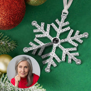 Family,Memorial,Custom Photo,Love,Christmas - Custom Photo I'm Always With You Sympathy Memorial - Personalized Photo Projection Ornament