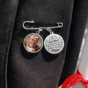 Custom Photo Graduation I Remembered Who Was Watching - Personalized Graduation Tassel Pin