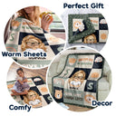 Dream Big Be Grateful Give Love Laugh Lots - Gift For Kids, Back To School Gift - Personalized Fleece Blanket
