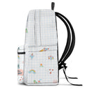 I Am Kind Smart Brave Affirmations - Gift For Kids, Back To School - Personalized Canvas Backpack