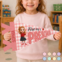 Confident,Back To School,Gift For Kids,Warp Text - Adorable Kid First Day Of Kindergarten & First Grade - Personalized Pennant