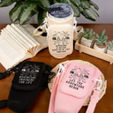 Gift For Couples,Old Couples,Gift For Husband,Gift For Wife,Gift For Boyfriend,Gift For Girlfriend,Happy - Adventure Partners For Life - Personalized Bottle Carrier Bag