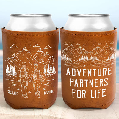 Leather Can Cooler