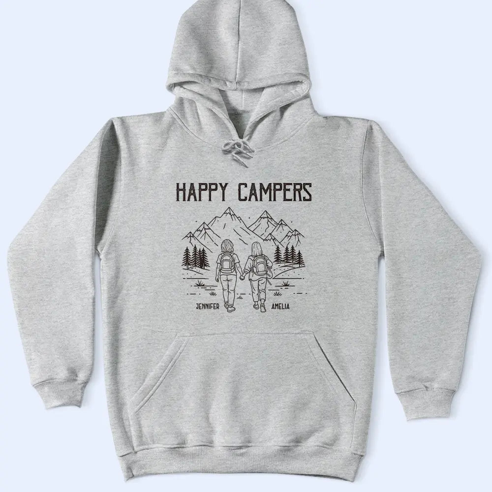 Gift For Couples,Old Couples,Gift For Husband,Gift For Wife,Gift For Boyfriend,Gift For Girlfriend,Happy - Adventure Partners For Life - Personalized T Shirt