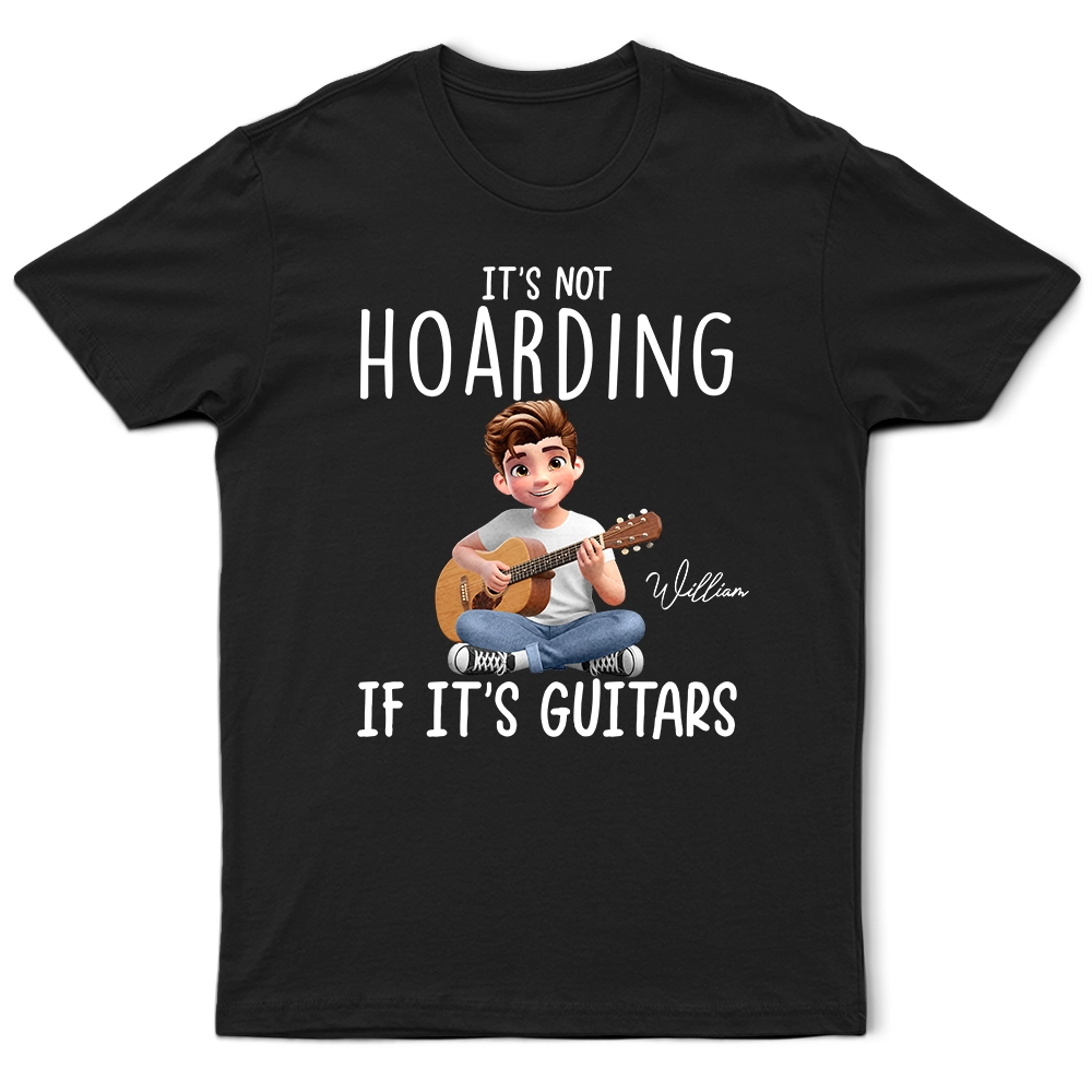 All I Need Is This Guitar 3D Effect - Personalized T Shirt